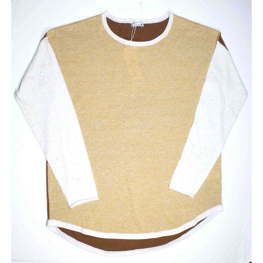 Smartwool Wool Blend Shadow Pine Colorblock Crew Sweater Womens Size XL